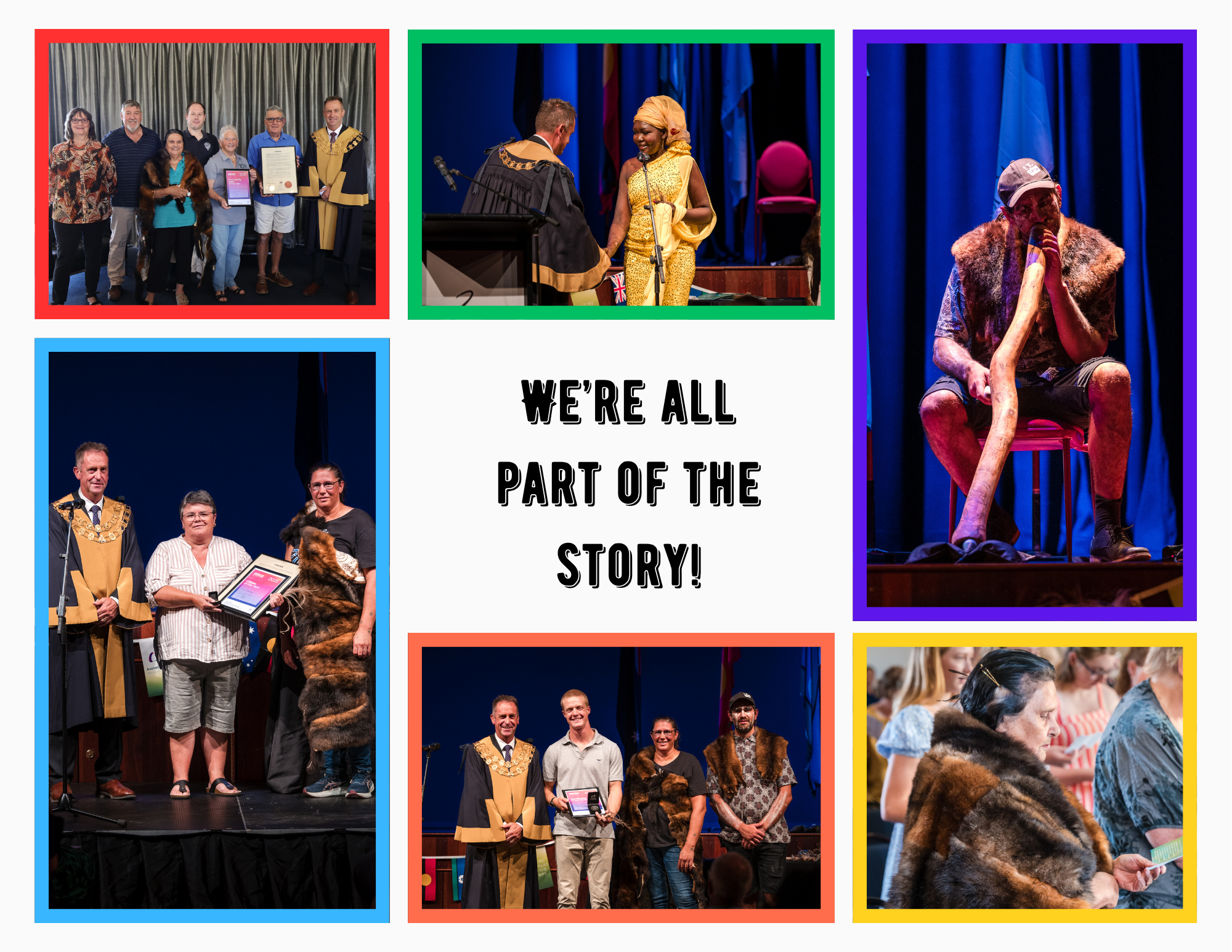 We're all part of the story.